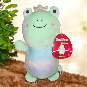 10” Hug Mees Plush Toy Frog Pastel Rainbow Fenra Squishmallows
